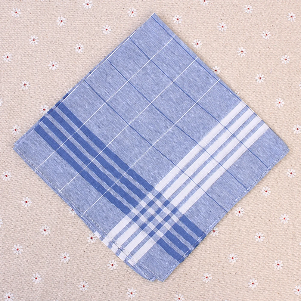 5 шт. модные классические Для мужчин карман квадратный Платки носовые для девочек