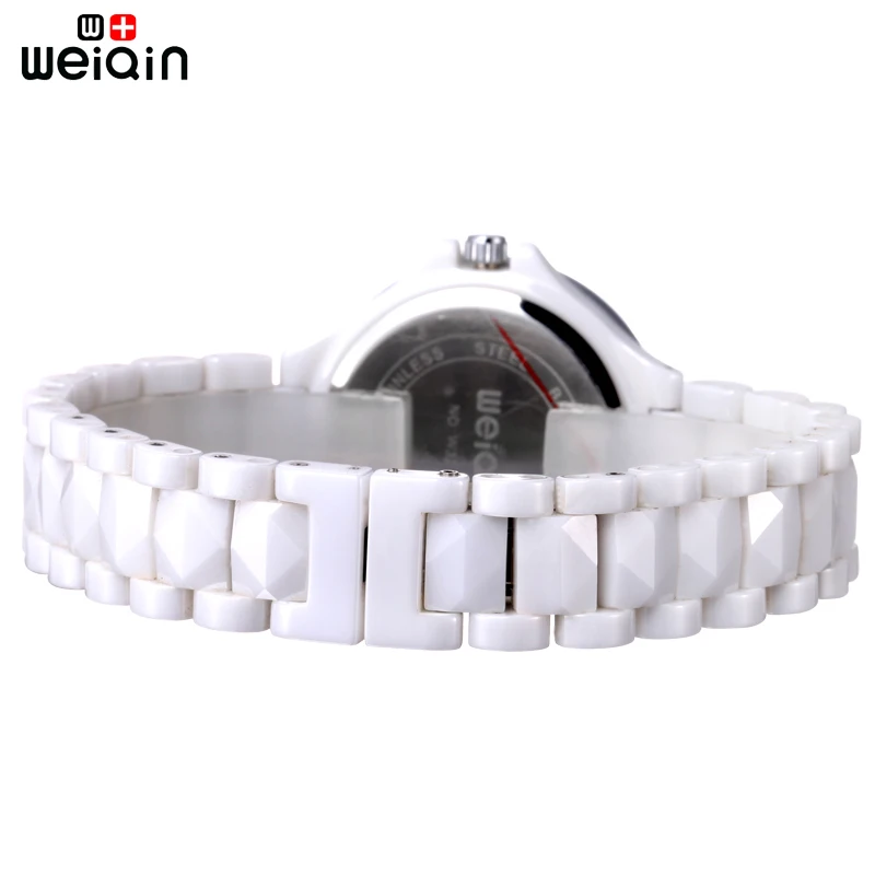 WEIQIN Оригинальный модный роскошный горный хрусталь керамический ремешок для