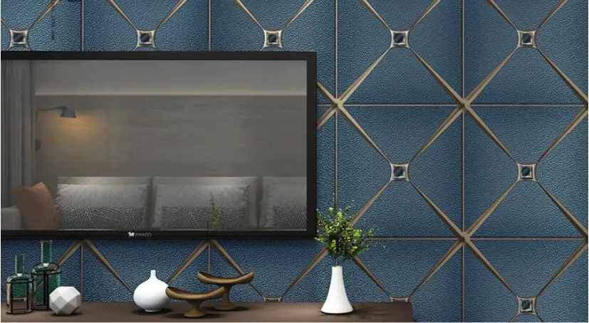 Beibehang современный минималистский 3D тисненые алмазные обои для стены оленья кожа ТВ фон простой обои спальня гостиная