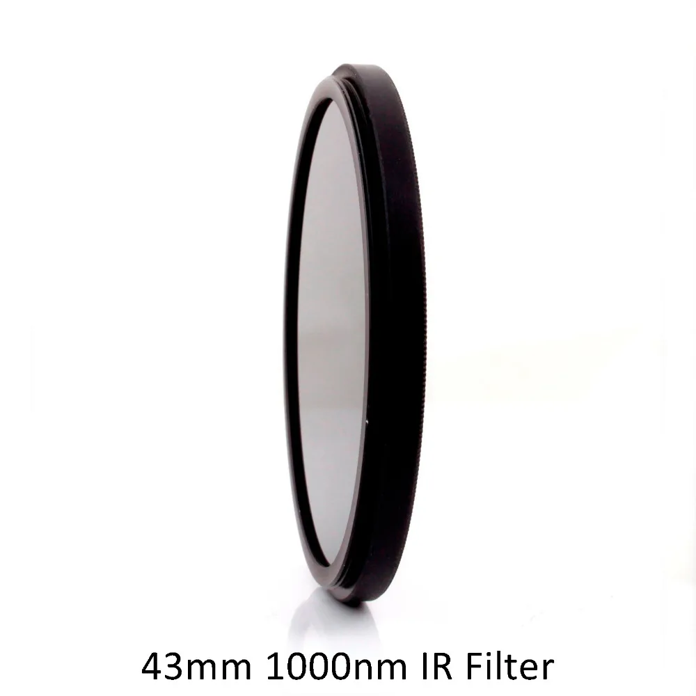 

43mm IR1K 1000nm Infrared IR Optical Grade Filter for Camera Lens
