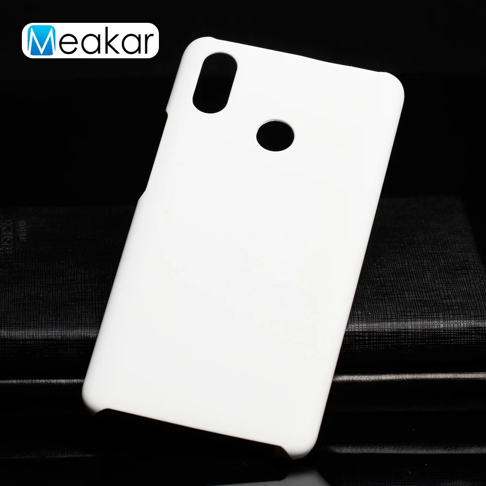 Матовая Пластик Coque 6.9For Xiaomi mi макс 3 чехол для Xiaomi mi Max mi макс 3 Max3 mi max3 Pro Чехол для телефона чехол-лента на заднюю панель - Цвет: White
