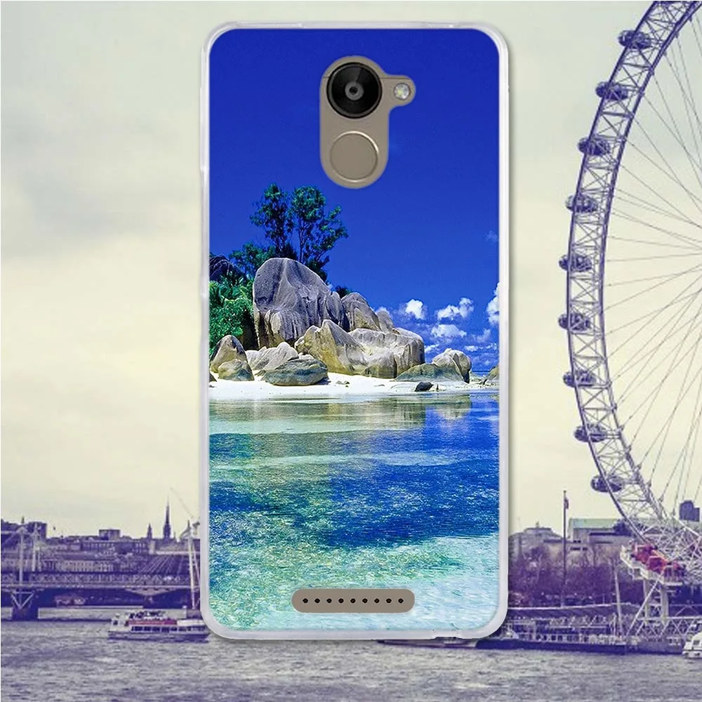 Чехол для BQ Aquaris U Plus 5 0 дюйма задняя крышка силиконовый чехол телефона TPU Чехлы