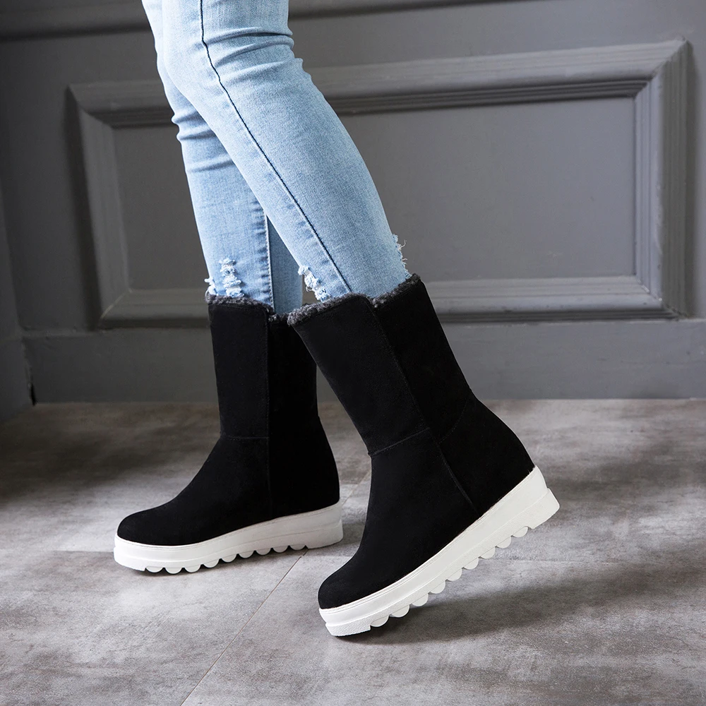 Модная Новая женская обувь; зимняя обувь; женские ботинки; bota mujer; кожаные ботинки; женская обувь; Зимние ботильоны; женские ботинки с бантом