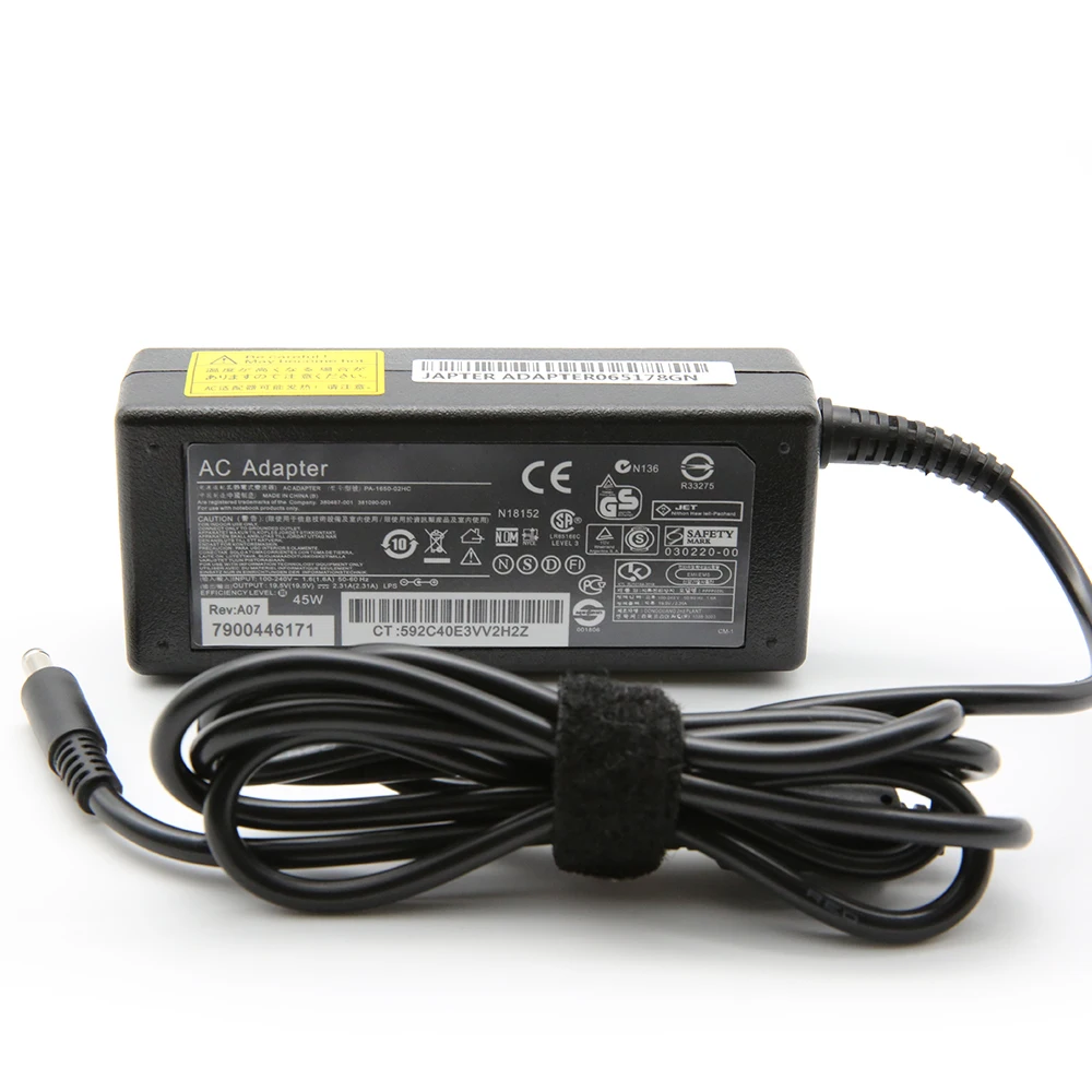 19,5 V 2.31A 45W адаптер переменного тока/зарядное устройство/источник питания для Dell Inspiron 15-3552 HK45NM140 LA45NM140 HA45NM140 KXTTW 15-355
