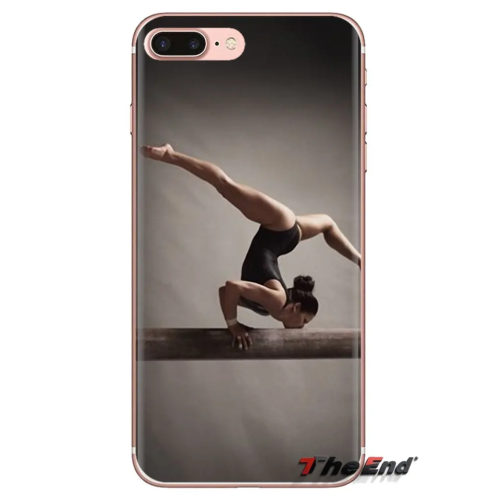 Gymnastics Rhythmic sport For iPod Touch Apple iPhone 4 4S 5 5S SE 5C 6 6S 7 8 X XR XS Plus MAX Transparent Soft Cases Covers |