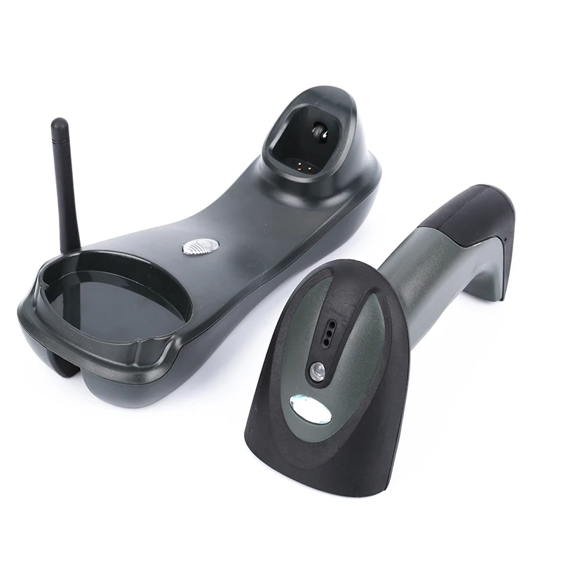 

Newest UBS Handheld 1D Barcode Wireless Laser Scanner With Storage