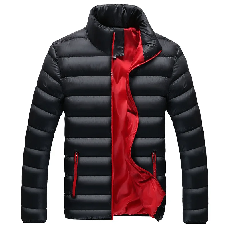 M-5XL зимние куртки Для мужчин 2018 новый бренд Повседневное s Парка на пуху хлопковое