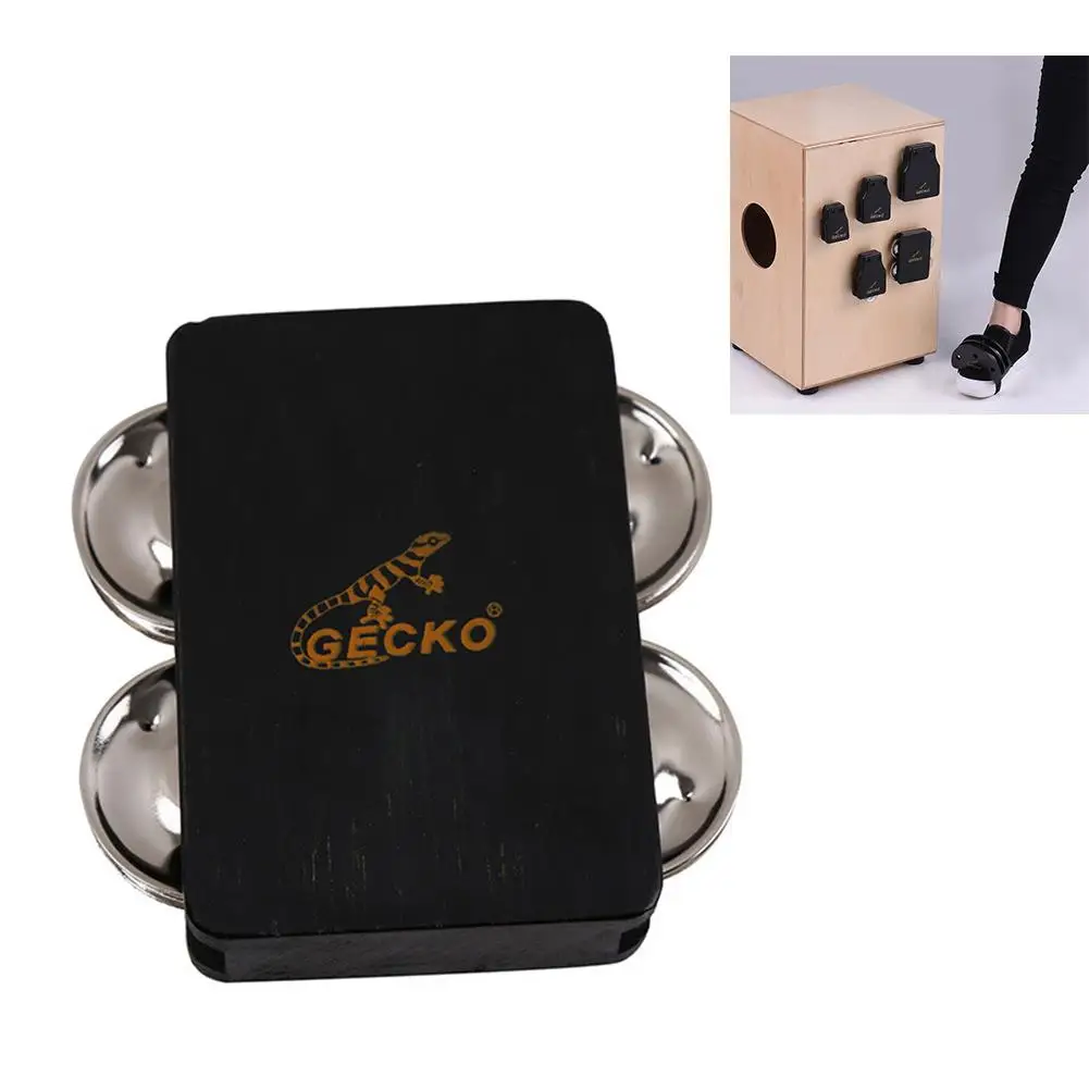 Аксессуар для колокольчика GECKO GK04 TAP Cajon аксессуар 4 колокольчик Jingle Castanet ручных