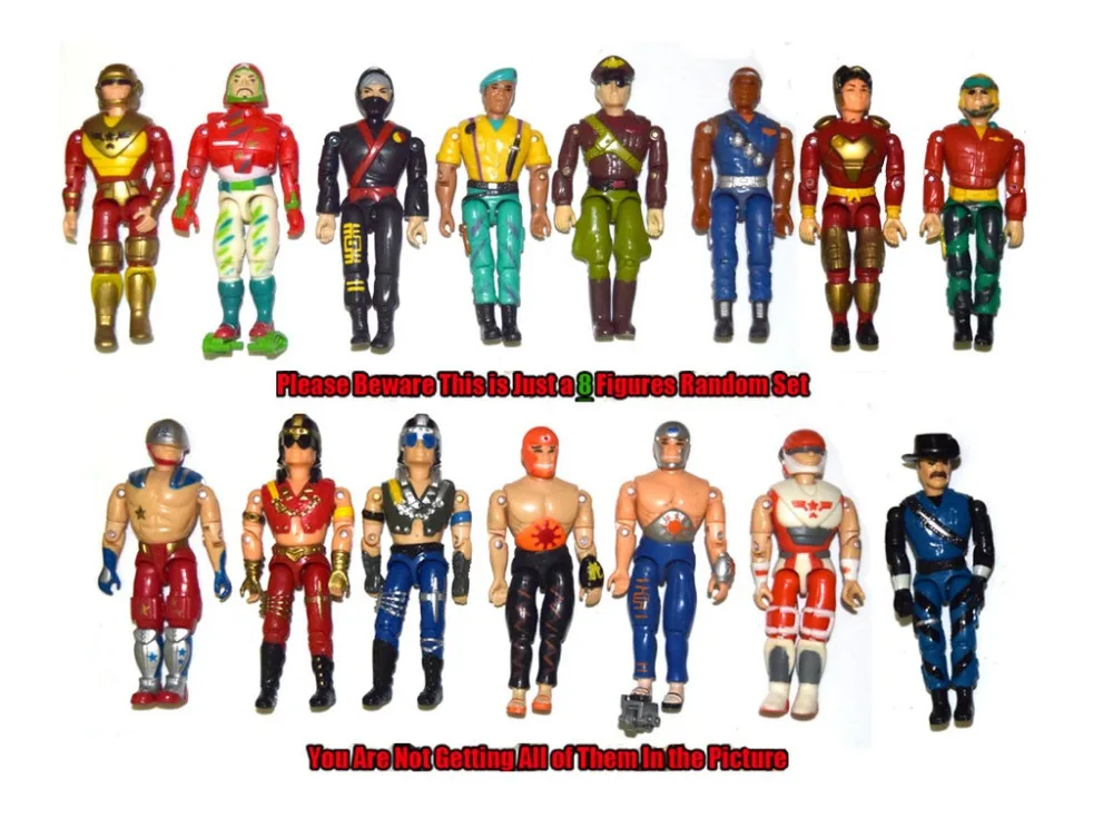 Лот из 8 фотографий выбирается случайным образом C.O.R.P. Военный Lanard фигурку с 20