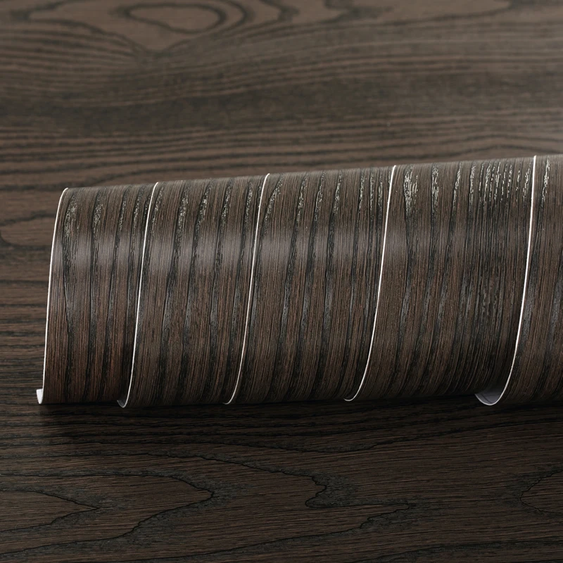 Водонепроницаемая 3d пленка деревянная наклейка из черного дерева самоклеящаяся