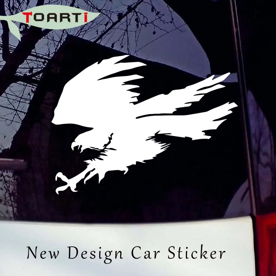 Наклейки для автомобиля с изображением летающего сокола птицы автомобильные