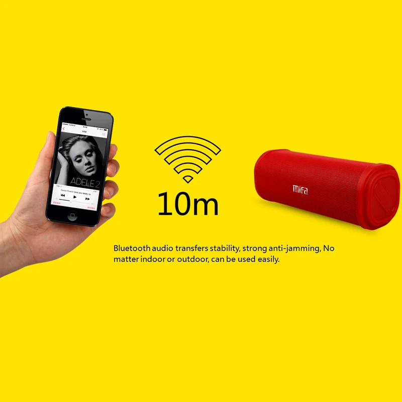 MIFA F5 Bluetooth Беспроводной стерео Динамик переносной blutooth 4 0 на открытом воздухе s DSP