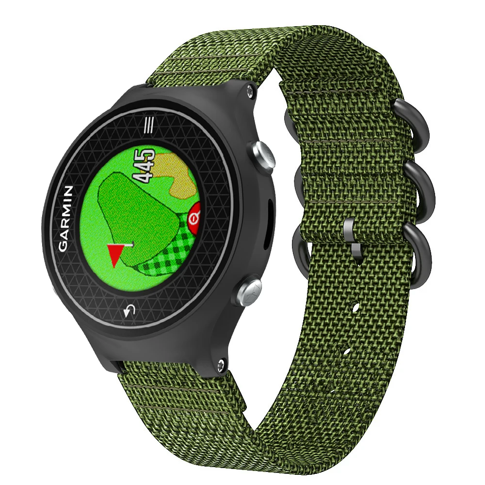 22 мм нейлоновый ремешок для часов Garmin Forerunner 735XT/630/620/235/230/220/подход S6 нейлоновые