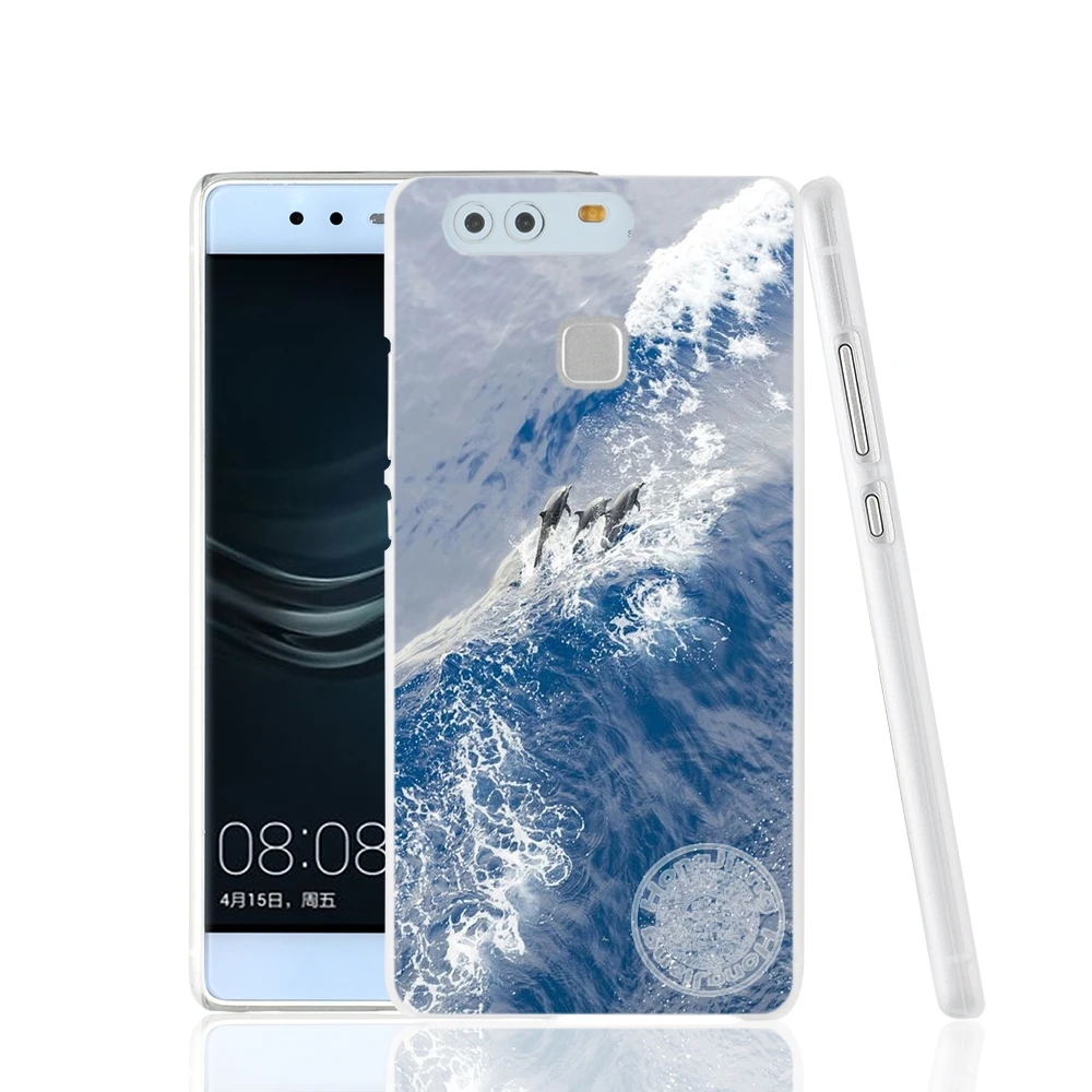 HAMEINUO чехол для телефона с изображением морского дельфина huawei Ascend P7 P8 P9 P10 lite plus G8 G7