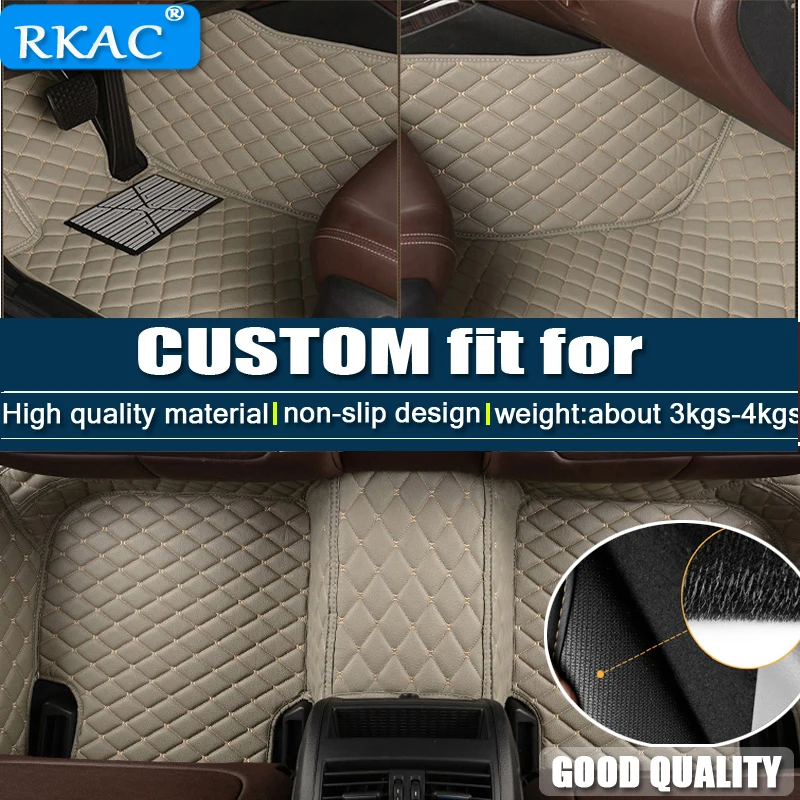 Автомобильные напольные коврики RKAC ustom для Lexus все модели ES IS C LS RX NX GS CT GX LX570 RX350 LX RC