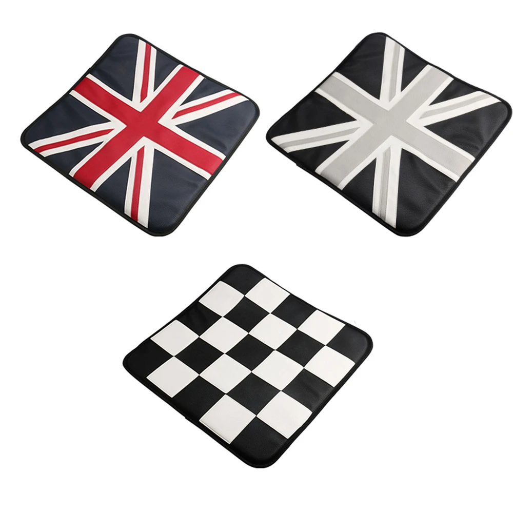 1pc Union Jack PU Leather Seat Cushion Covers Pad Car Styling For MINI Cooper JCW One S R55 R56 R58 R59 R60 R61 F54 F55 F56 F60 |