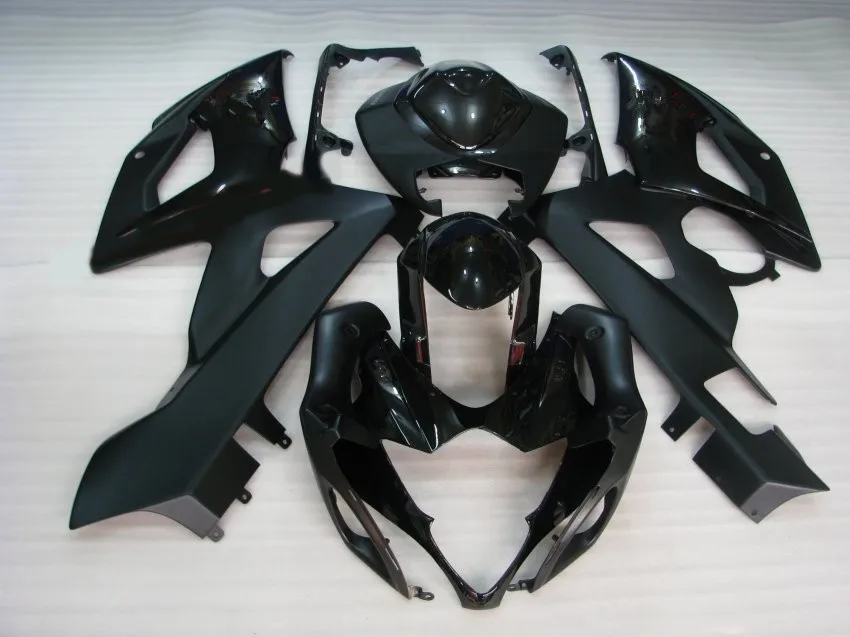 Набор обтекателей для моделей GSXR1000 05 06 GSXR 1000 K5 2005 2006 ABS Matte & gloss black набор + подарки