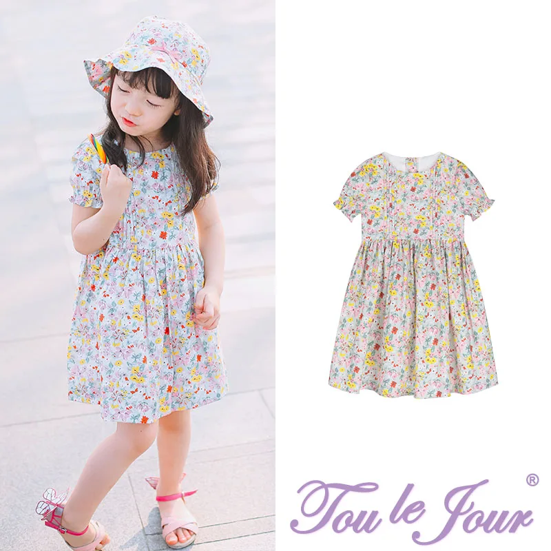 Brand Summer Dresses For Girl Girls Clothing White Princess Party Dress Elegant Ceremony | Детская одежда и обувь