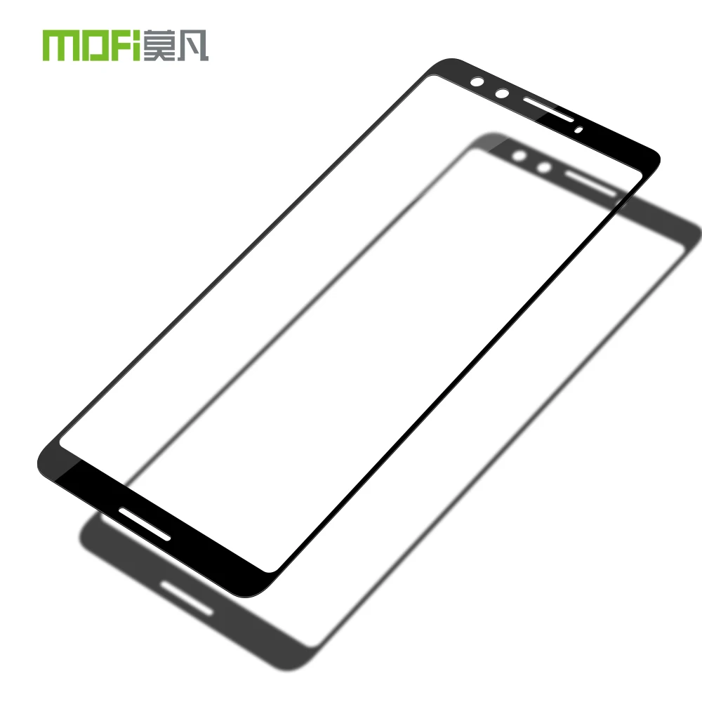 Для Google Pixel 3 Оригинальный MOFi 9H полное покрытие Закаленное стекло Защитная пленка для экрана закаленное