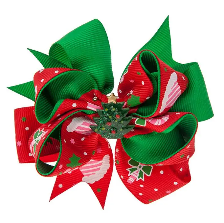 

100 DHL Free shipping Christmas Hairbow