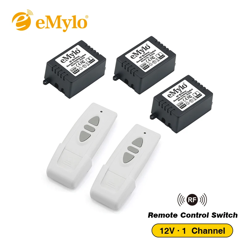 EMylo RF переключатель 12V смарт Беспроводной дистанционного Управление светильник