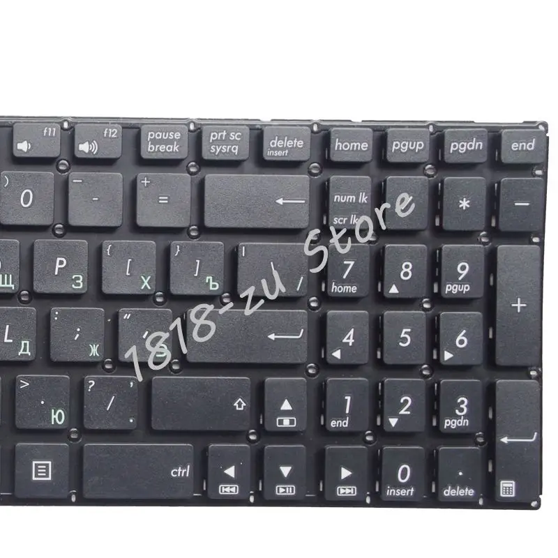 Новая русская клавиатура YALUZU для ноутбука ASUS X551M X551MAV F551 F551C F551CA F551M F551MA F551MAV R512 R512CA