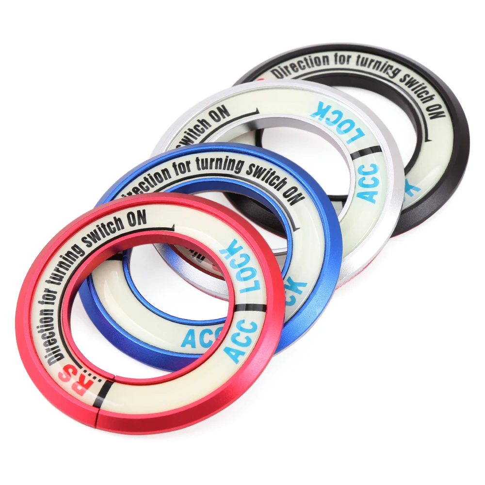 Светящаяся наклейка на зажигание декоративная Модифицированная Крышка для