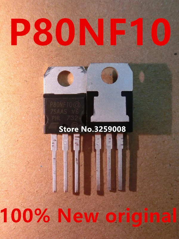 STP80NF10 P80NF10 100% новый импортный оригинальный 10 шт. | Обустройство дома