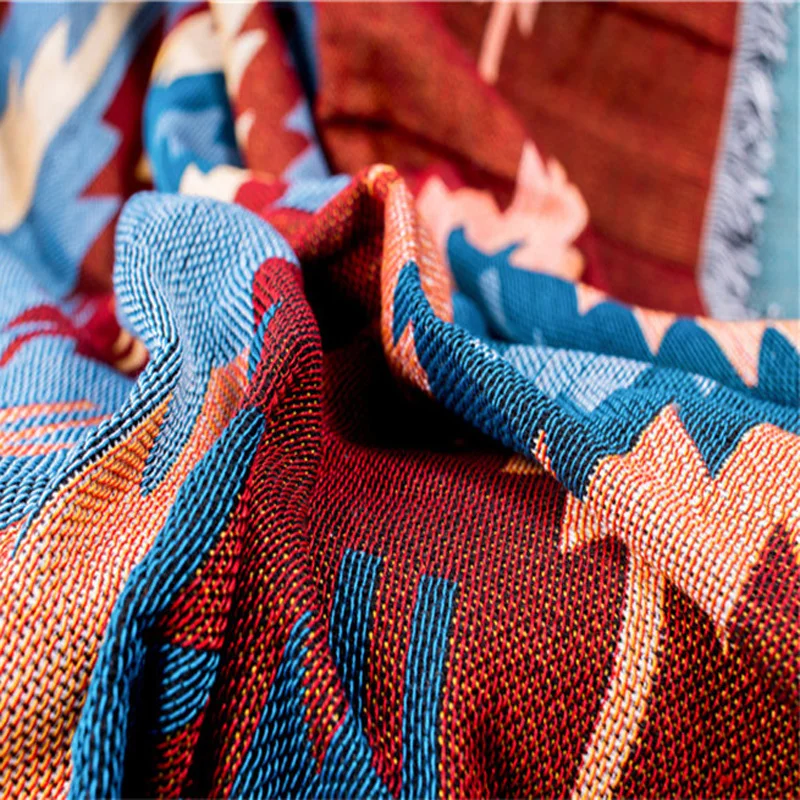 Геометрическое одеяло в форме ромба раньше покрывало пылезащитный чехол