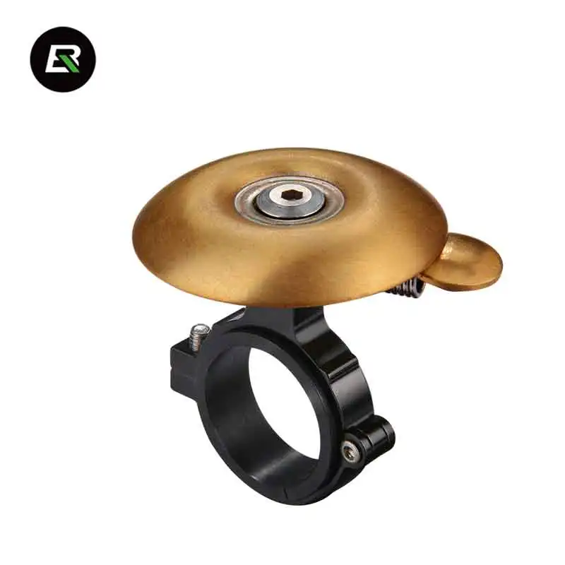 Copper3 ROCKBROS велосипедный звонок из нержавеющей стали, большое звуковое кольцо для велосипеда, Классический велосипедный рог, MTB велосипедный звонок, велосипедный звонок, аксессуар для велосипеда - Цвет: Copper3