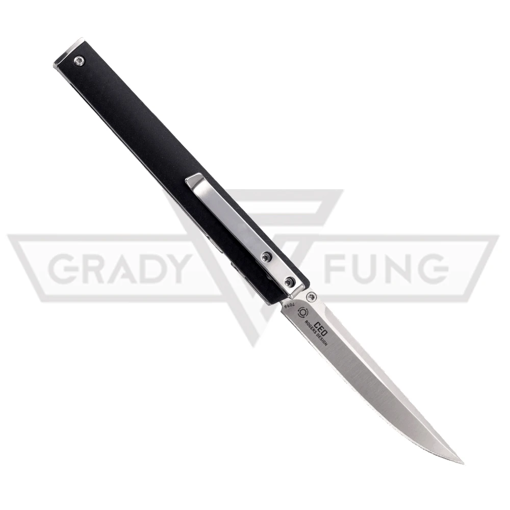 Grady Fung OEM джентльмен CEO 7096 складной нож 8cr13mov сталь со стеклянной усиленной нейлоновой ручкой легкий карманный нож EDC