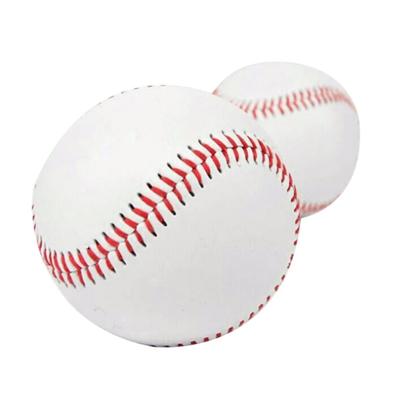 

New 10 inches Universal Handmade Baseballs PU Hard&Soft Baseball Balls Softball Ball Training Exercise Baseball Balls
