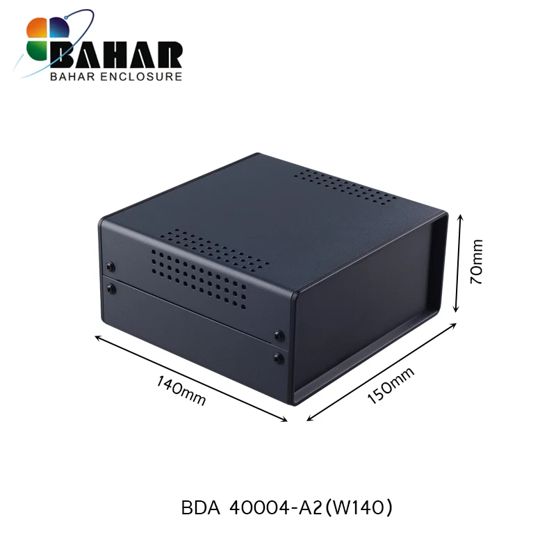 40004-A2(W140) BAHAR 150*140*70 мм Железный корпус для электроники diy чехол для инструментов чехол для проекта железная электрическая распределительная коробка BDA 40004(W140 - Цвет: 40004-A2(W140)
