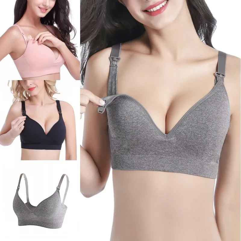 Хлопок для беременных и кормящих бюстгальтеры комплект Грудное вскармливание