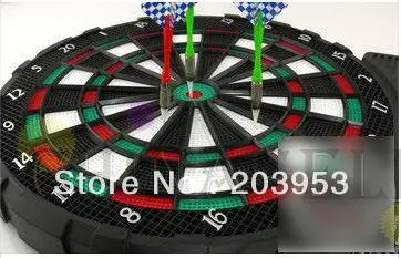 Дротика электронная 12 дюймов 6 мягких игр|soft darts|electronic dart boarddart board |