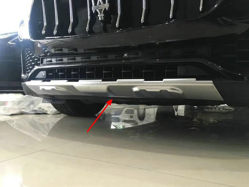 Для Maserati levante 2016 2017 ABS пластик передний задний бампер Защита противоскользящая