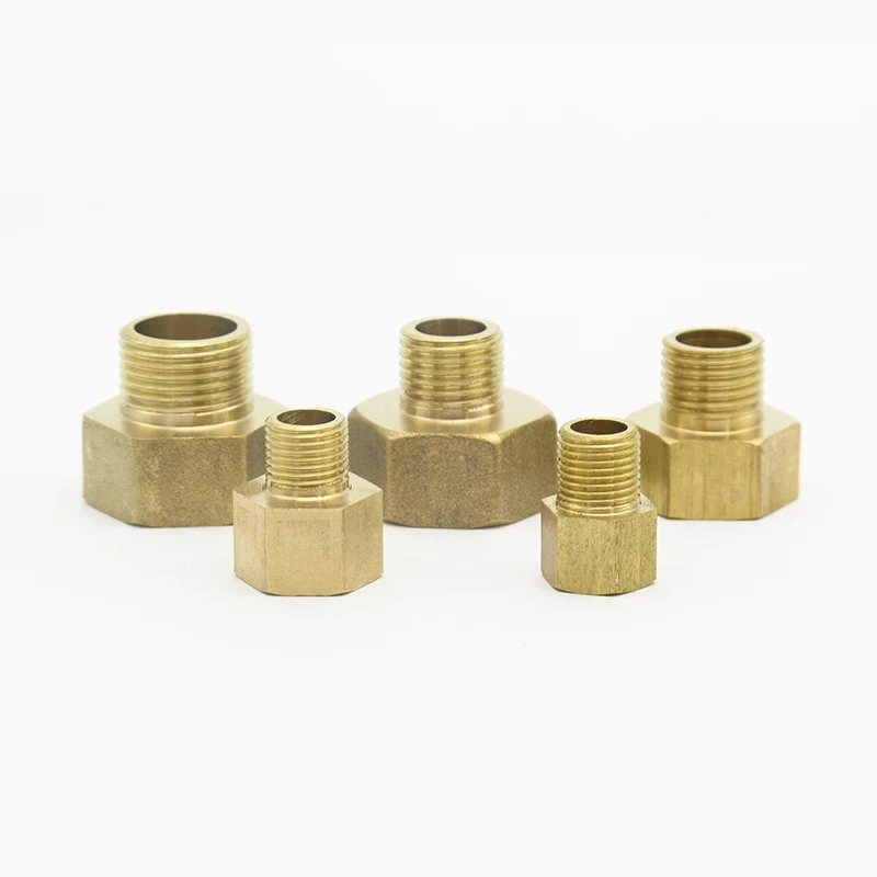 1/8 &quot1/4&quot 3/8 &quot1/2&quot NPT BSPT Female To Male резьбовое соединение латунный Соединительный