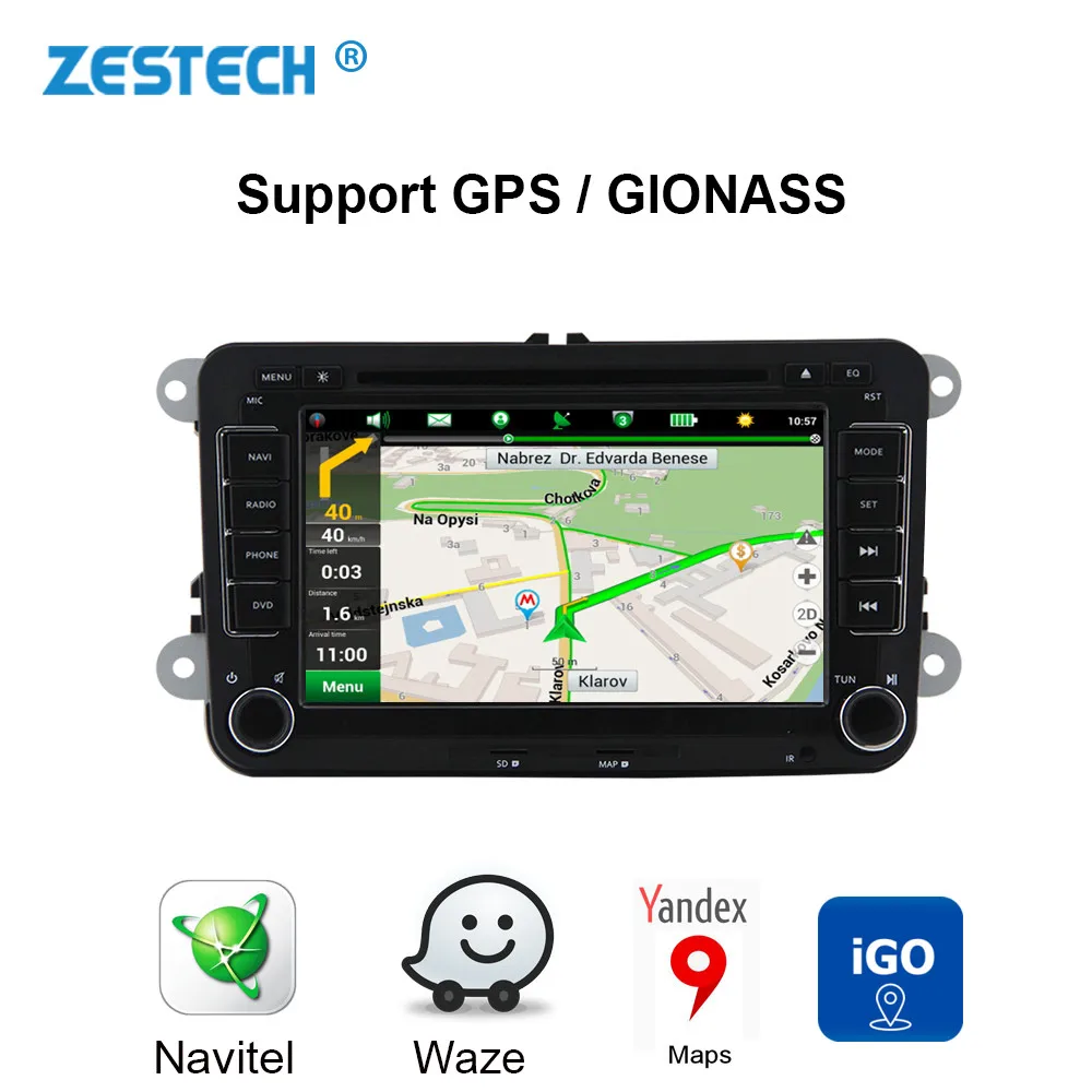 Android 9 0 2din Автомагнитола dvd мультимедийный плеер для VW Passat B6 b7 Golf 4 Polo Octavia стерео
