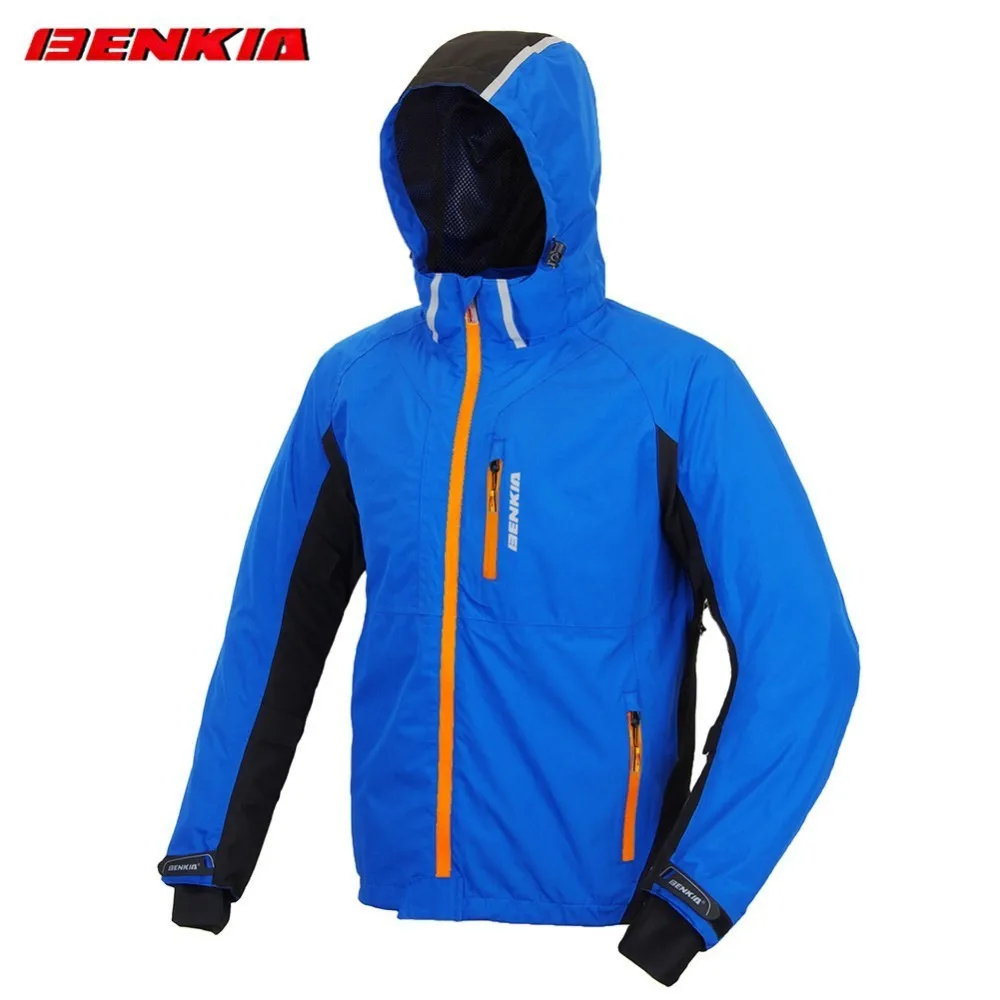 BENKIA JS19 мотоциклетная мужская куртка ветровка для езды на мотоцикле со съемным