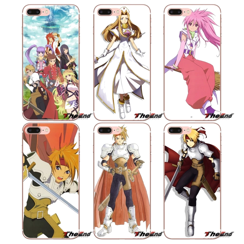 Прозрачный чехол из ТПУ для Huawei G7 G8 P7 P8 P9 Lite Honor 4C 5X 5C 6X Mate 7 8 9 Y3 Y5 Y6 II 2 Pro 2017 Tales of Phantasia