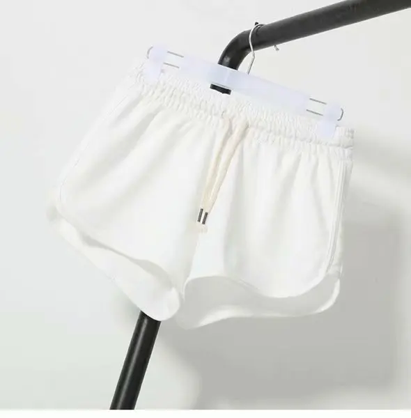White 2 Shorts Высокоэластичный, для фитнеса, горячие шорты, летние новые женские спортивные шорты, крутые женские шорты для бега, шорты для бега - Цвет: White 2 Shorts