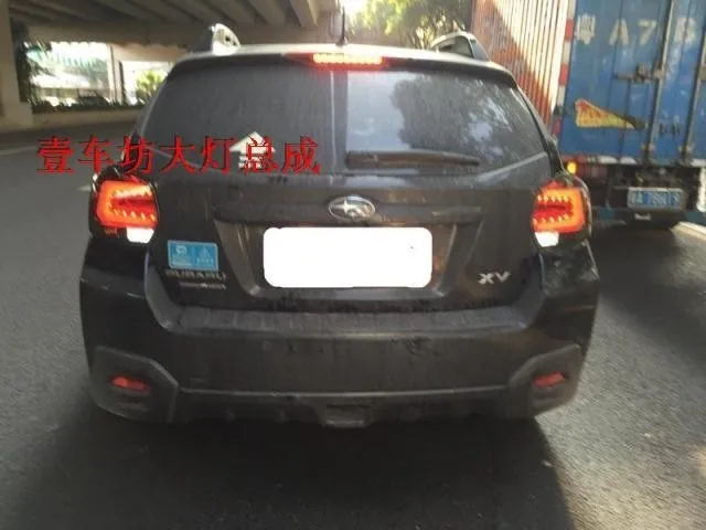 Автомобильный задний фонарь для Subaru XV 2013- задние фонари светодиодный задний фонарь Задняя Крышка багажника лампа drl+ сигнал+ тормоз+ задняя крышка заднего хода
