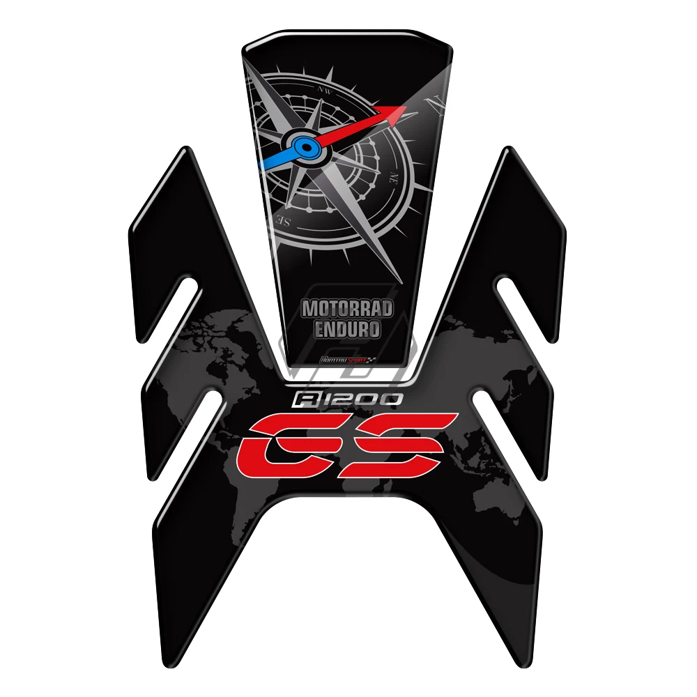 3D мотоциклетный чехол для топливного бака BMW R1200GS R1200 GS Rallye LC 2013 2018|Наклейки и