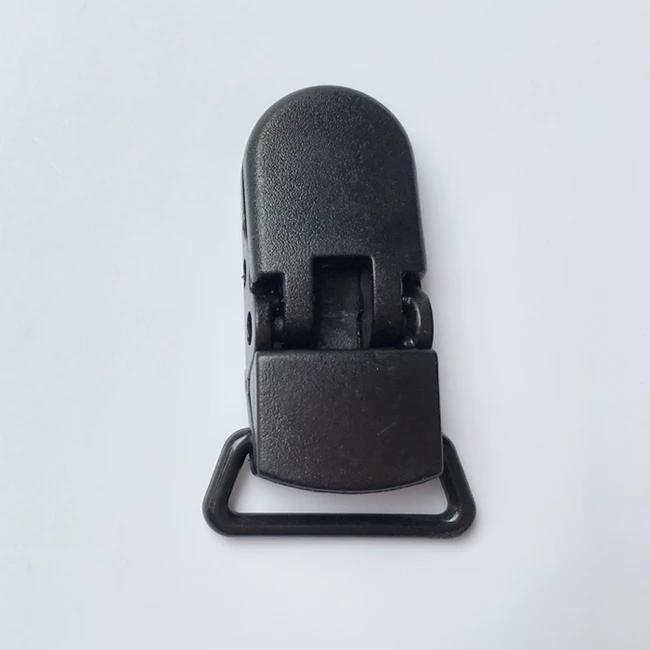 10pcs Black 10 шт клипсы для соски Пластик прозрачная соска пустышка с зажимом держатель для DIY силиконовый Прорезыватель для зубов соску зажим для сосков - Цвет: 10pcs Black