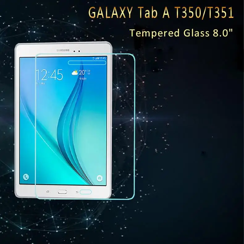 2 шт. Премиум HD закаленное стекло для Samsung Galaxy TAB A 8 0 T350 T351 T355 P350 P355 Защитная пленка