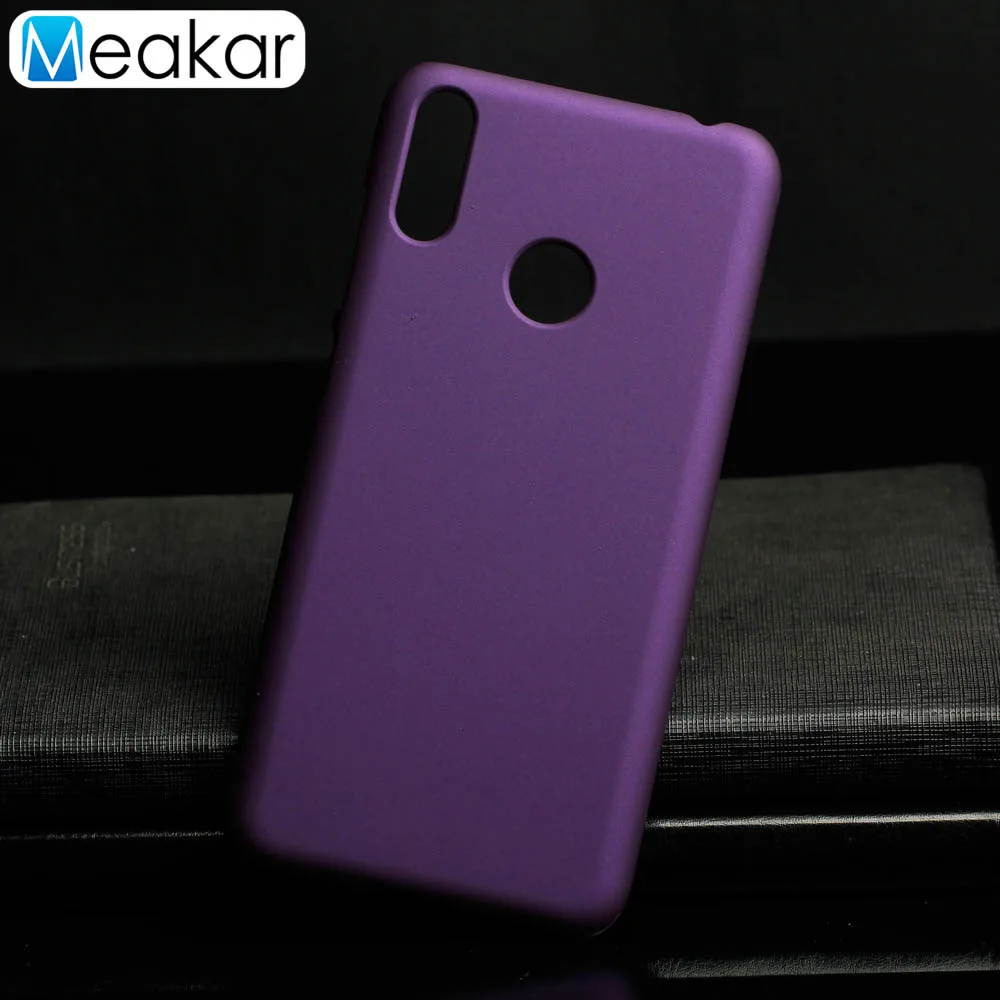 Матовая Пластик Coque 6.26For huawei Y7 чехол для huawei Y7 Prime DUB-LX1 DUB-LX3 телефона чехол-лента на заднюю панель - Цвет: Purple