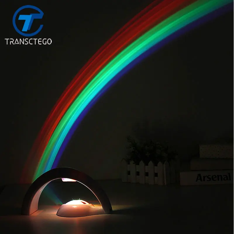 Светодиодный проектор TRANSCTEGO Rainbow романтическая проекционная лампа звездного