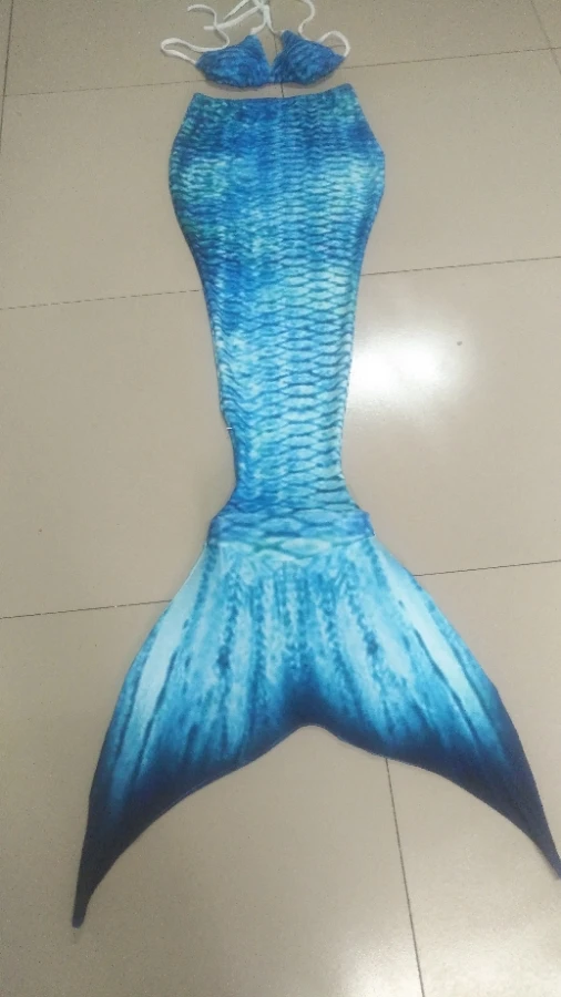 Женский костюм русалки купальный с моноластами для взрослых | Тематическая