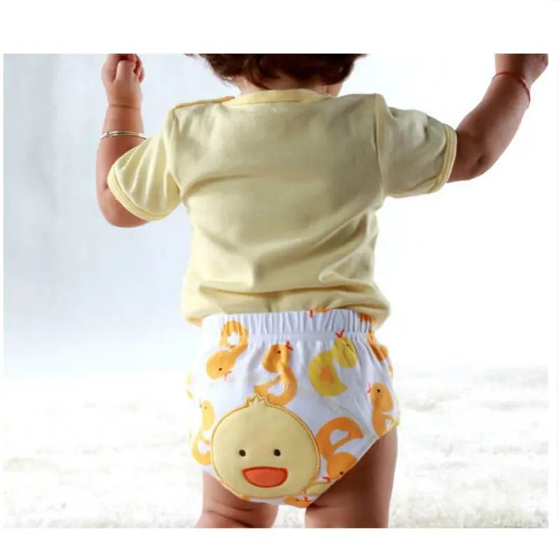 6 ШТ. Детские Подгузники мультфильм merries Тренировочные Брюки Новорожденных