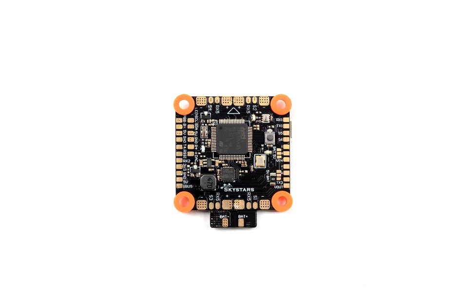 Skystars Betaflight F4 контроллера полета OSD интегрированный PDB 35A от 2 до 5 лет, Размеры S Blheli32 бит Brushless ESC с/светодиодный